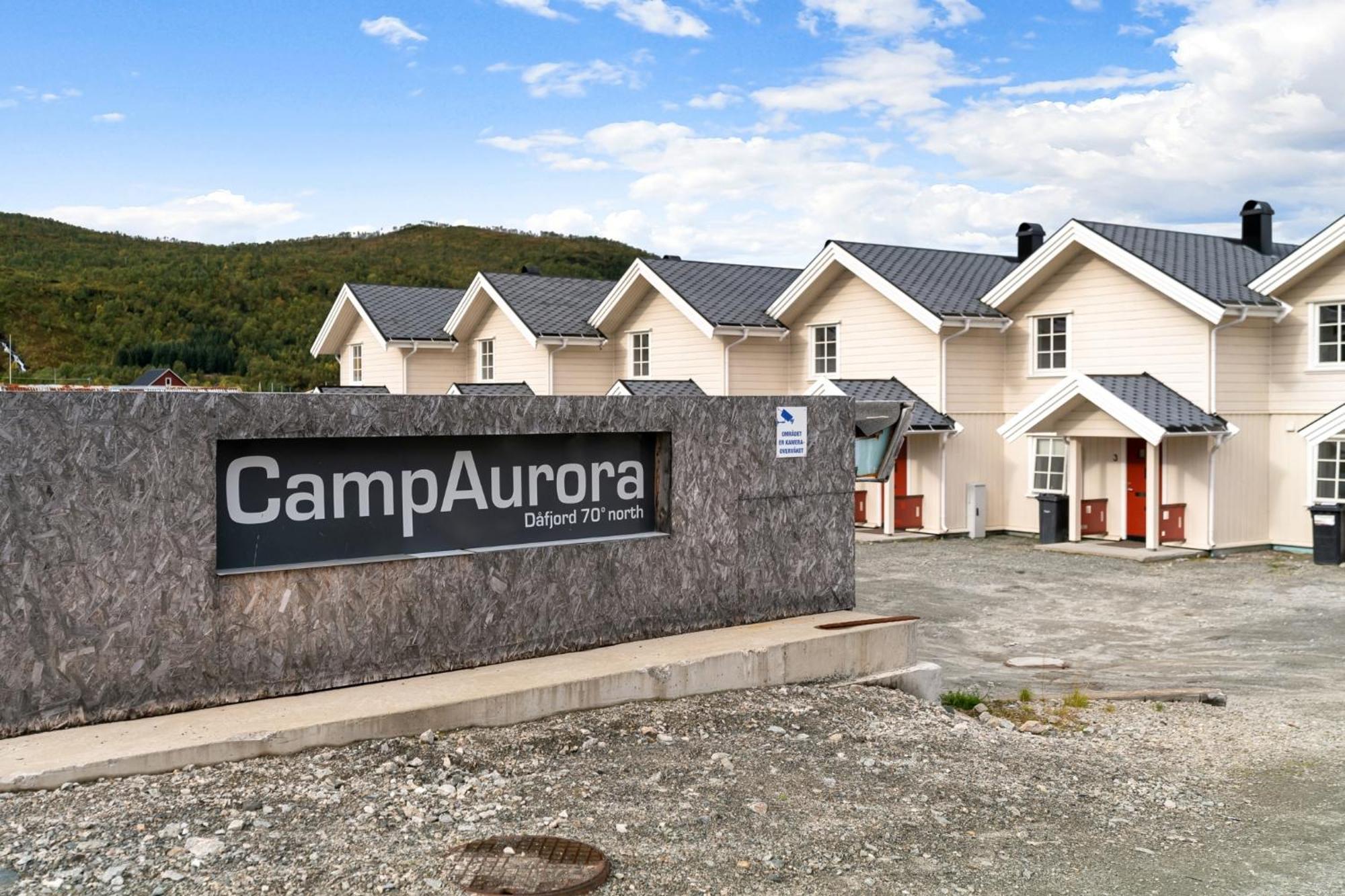 Vila Camp Aurora Karlsøy Exteriér fotografie